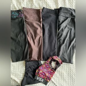 Womens leggings and athletic clothing